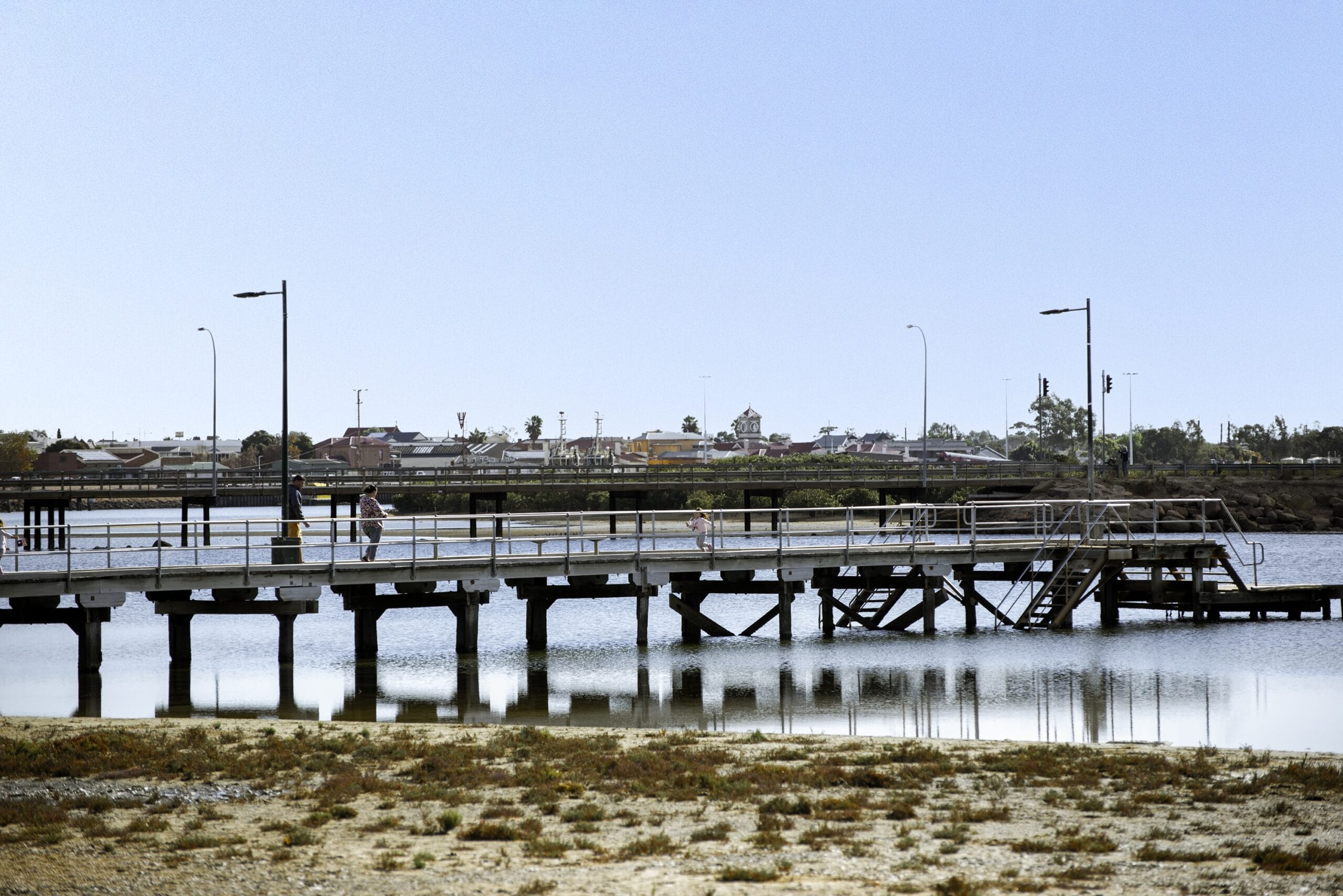 A beautiful water front setting