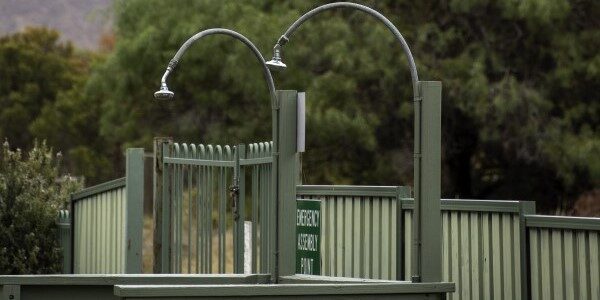 Normanville Park Beach Shower Area