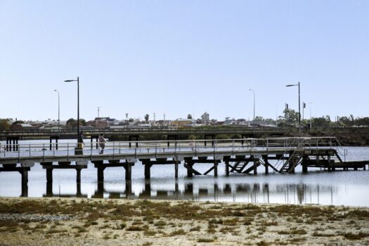 A beautiful water front setting